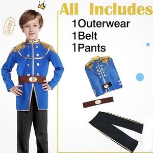 Free Beauty Handsome Prince Costume.